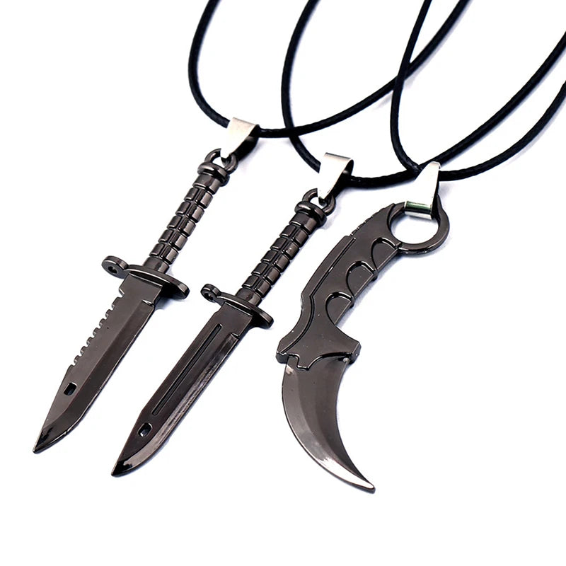 Collares y llaveros de cuchillos de Counter Strike 2 CSGO Karambit